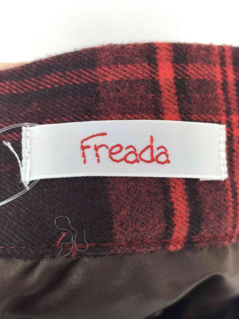 フリーダ Freada ネルチェックアシメフリルスカート レディース ONE SIZE
