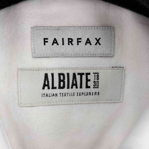 フェアファクス FAIRFAX ALBIATE L/S コットンシャツ メンズ L