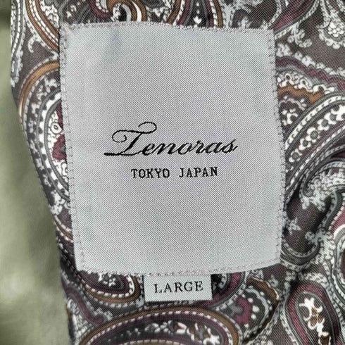 TENORAS シープレザーライダースジャケット メンズ JPN:L