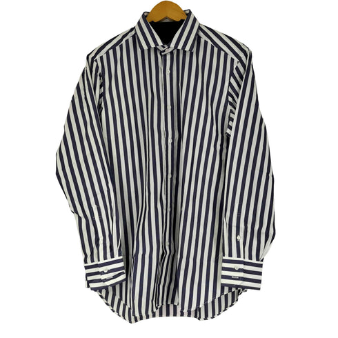 トーマスメイソンフォーフェアファクス THOMAS MASON for FAIRFAX ストライプ L/S コットンシャツ メンズ