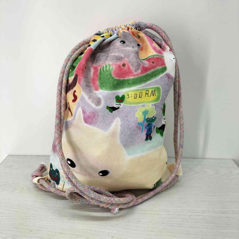 ヒステリックグラマー HYSTERIC GLAMOUR H.G.A.S. HYS ANIMAL WORLD ナップサック Lam Lo / Teng Yung Ha レディース ONE SIZE