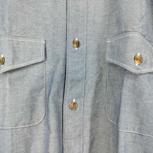 フェアファクス FAIRFAX 両フラップ レギュラーカラーシャツ メンズ L