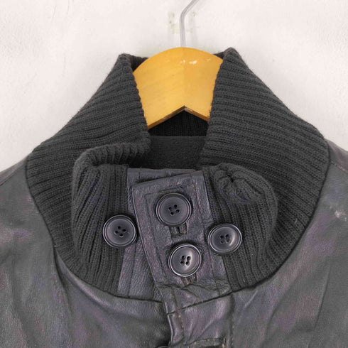 OILCAKE 豚革レザージャケット メンズ JPN:L