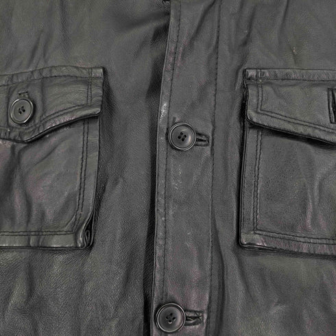 OILCAKE 豚革レザージャケット メンズ JPN:L