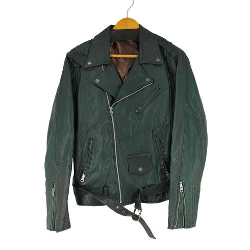 本革レザーダブルライダースジャケット メンズ 38