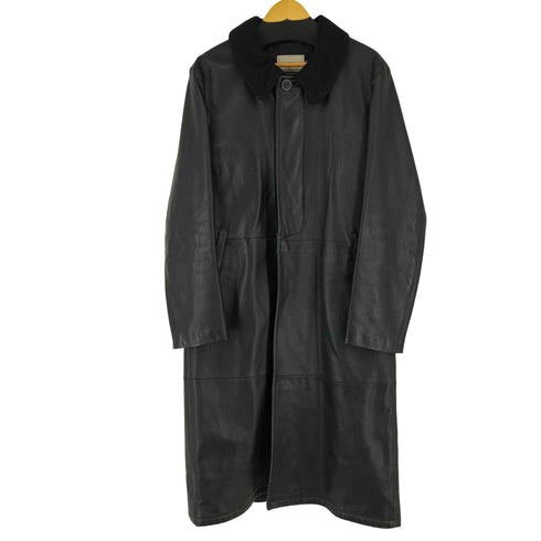 エンポリオアルマーニ EMPORIO ARMANI 本革ロングコート メンズ 48