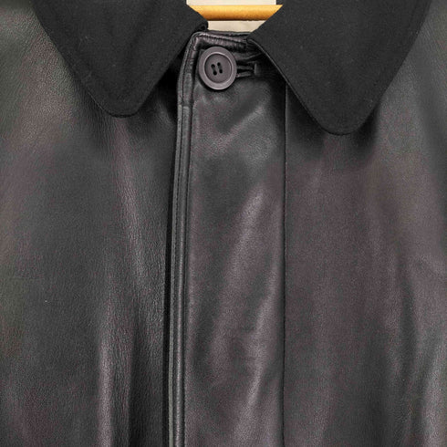 エンポリオアルマーニ EMPORIO ARMANI 本革ロングコート メンズ 48