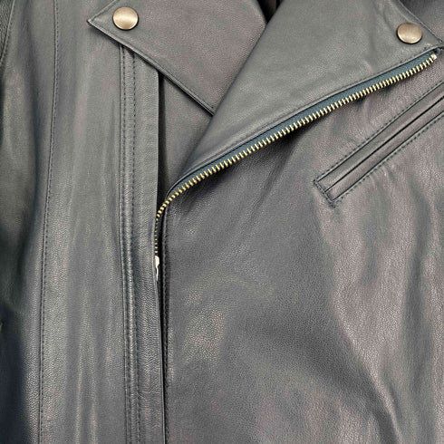 レザーダブルライダースジャケット メンズ 46