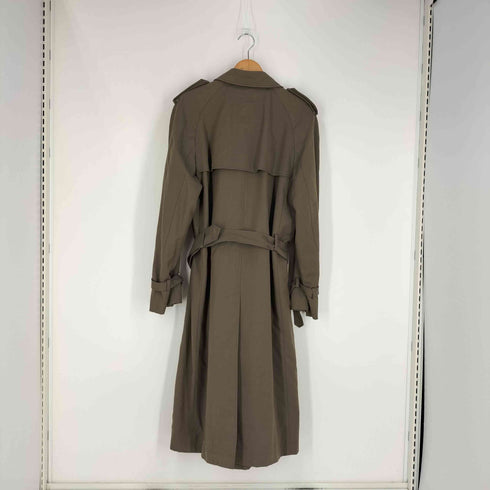 ダーバン DURBAN 裏地千鳥格子 ウールギャバジン トレンチコート メンズ 96-A7