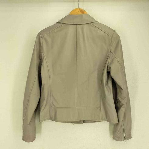 ニジュウサンク 23区 羊革 レザー ライダースジャケット レディース JPN:38