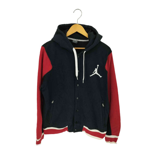 ジョーダンブランド JORDAN BRAND JORDAN VARSITY HOODY ジャンプマン ロゴ刺繍 スナップボタン パーカー メンズ JPN:XXL