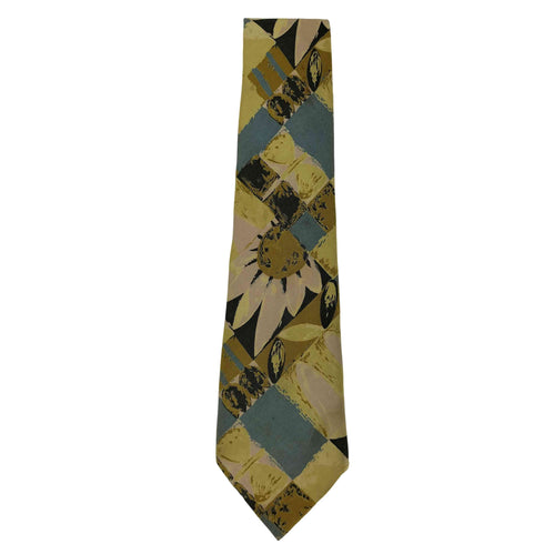 ケンゾー KENZO 総柄シルクネクタイ メンズ