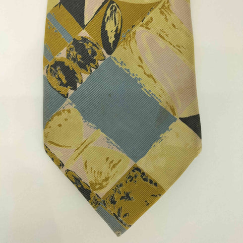 ケンゾー KENZO 総柄シルクネクタイ メンズ