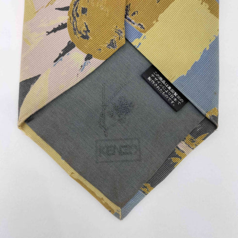 ケンゾー KENZO 総柄シルクネクタイ メンズ