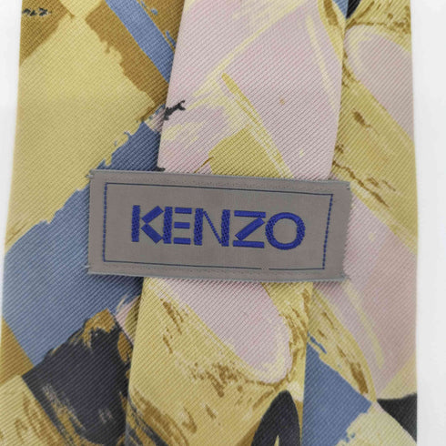 ケンゾー KENZO 総柄シルクネクタイ メンズ