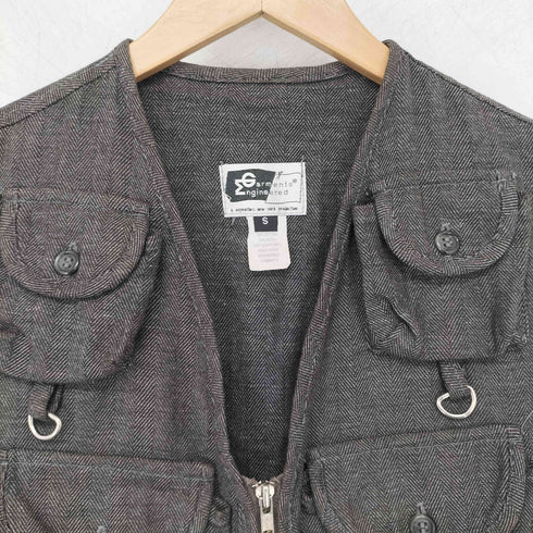 エンジニアードガーメンツ Engineered Garments 旧タグ Hunting Vest ヘリンボーン ハンティングベスト メンズ import:S