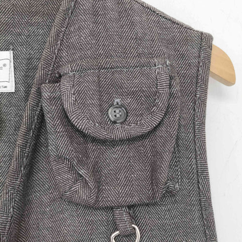 エンジニアードガーメンツ Engineered Garments 旧タグ Hunting Vest ヘリンボーン ハンティングベスト メンズ import:S