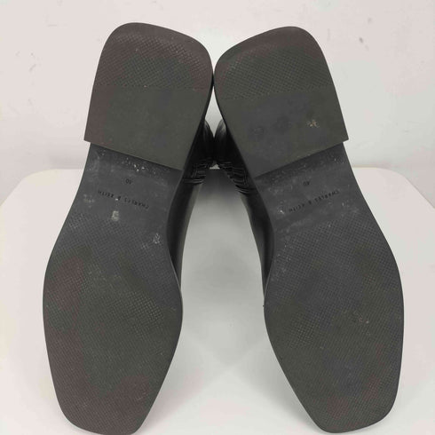 チャールズアンドキース CHARLES&KEITH ロング フラットブーツ レディース 40/25.5