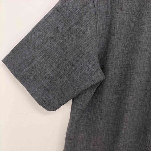 ムッシュ二コル MONSIEUR NICOLE メランジツイル カッタウェイカラーシャツ メンズ JPN:50