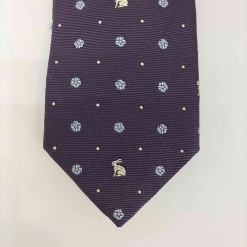 ポールスミス Paul Smith British Collection 総柄シルクネクタイ メンズ