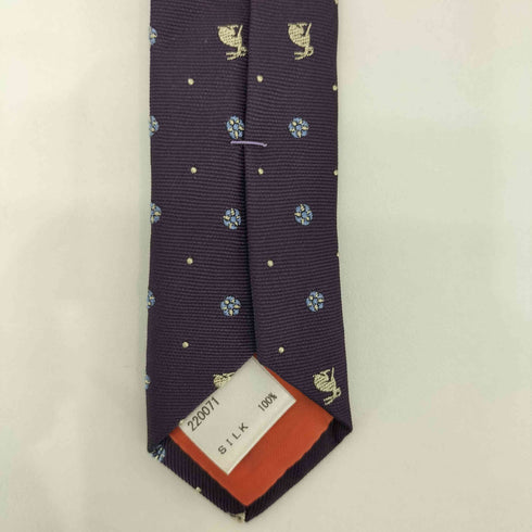 ポールスミス Paul Smith British Collection 総柄シルクネクタイ メンズ