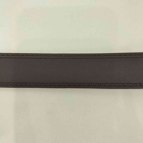 ヴァンヂャケット VAN JAC シルク切替レザーベルト メンズ