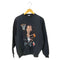 SAL EM SPORTSWEAR 90s USA製 NBA バスケットボールプレーヤープリント クルーネック スウェット メンズ import:L