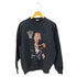 SAL EM SPORTSWEAR 90s USA製 NBA バスケットボールプレーヤープリント クルーネック スウェット メンズ import:L