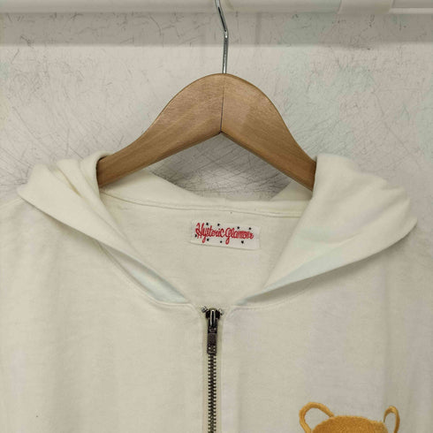 ヒステリックグラマー HYSTERIC GLAMOUR 初期タグ ヒスベア ジップパーカー メンズ FREE