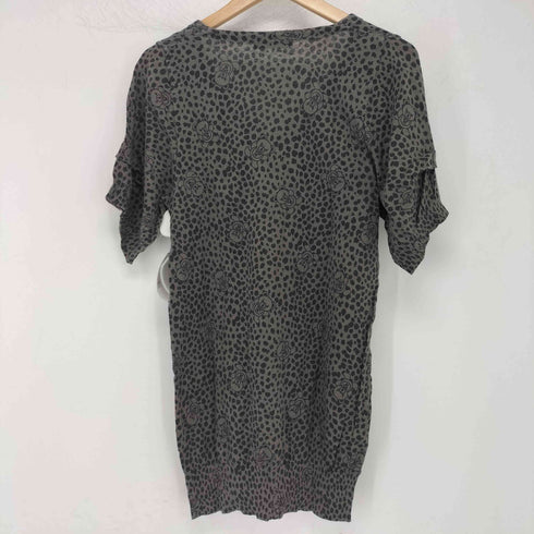 ヒステリックグラマー HYSTERIC GLAMOUR ヒスベア レオパード柄 S/Sニット レディース
