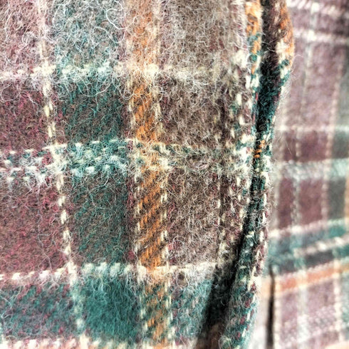 ポロバイラルフローレン Polo by RALPH LAUREN 70S~80S 大文字タグ 日本製 エルボーパッチ チェック テーラードジャケット メンズ M-L