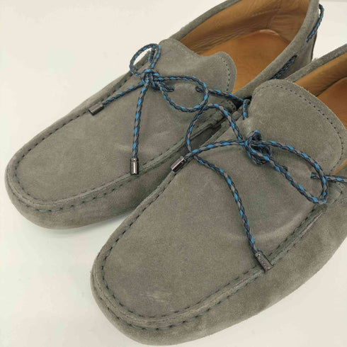 TODS スエード レザー モカシン ドライビング ローファー / シューズ スリッポン メンズ 6 1/2