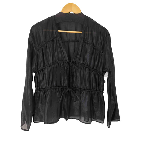 ビューティーアンドユースユナイテッドアローズ BEAUTY & YOUTH UNITED ARROWS シャーリング リボン シャツ レディース FREE