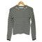 バナナリパブリック BANANA REPUBLIC ボーダー リブ クルーネックニット レディース import:S