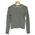 バナナリパブリック BANANA REPUBLIC ボーダー リブ クルーネックニット レディース import:S