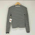 バナナリパブリック BANANA REPUBLIC ボーダー リブ クルーネックニット レディース import:S