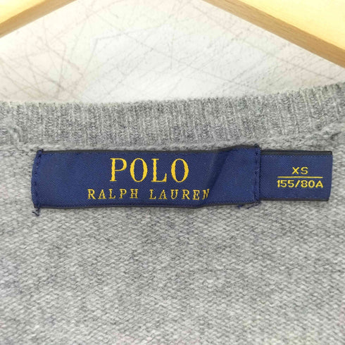 ポロラルフローレン POLO RALPH LAUREN エルボーパッチ ニットワンピース レディース import:XS