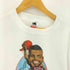フルーツオブザルーム FRUIT OF THE LOOM 90s NBA バスケットボールプレイヤープリント クルーネック スウェット メンズ import:L