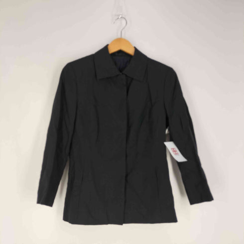 バーバリーロンドン BURBERRY LONDON ウールシルク 比翼ジャケット セットアップ レディース 上40 下36