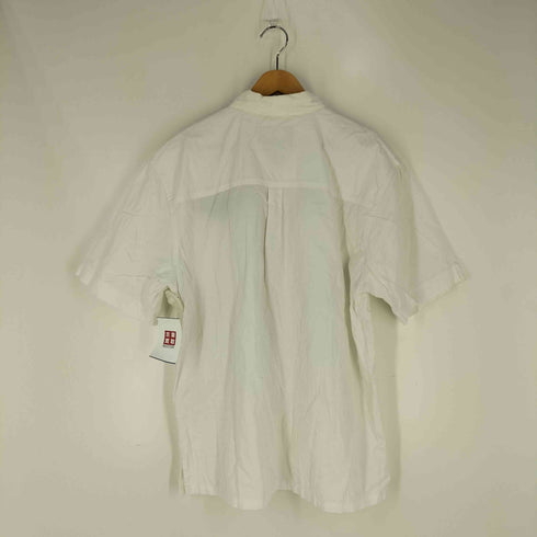 ハーレーダビッドソン HARLEY-DAVIDSON フロント刺繍 コットン半袖シャツ メンズ import:L