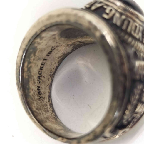 ヴァンヂャケット VAN JAC JAM SILVER カレッジリング メンズ 20号