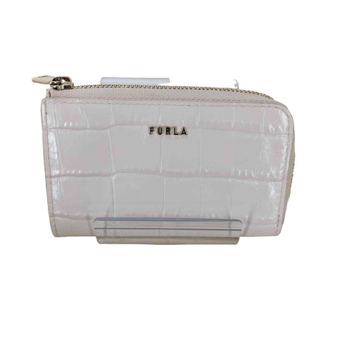 フルラ FURLA クロコ型押しコインケース レディース