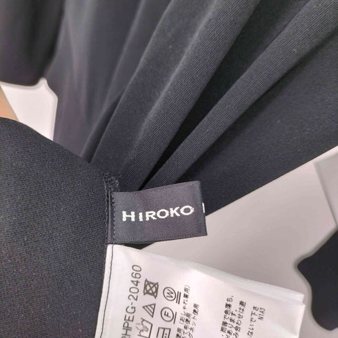 ヒロココシノ HIROKO KOSHINO ハーフジップワンピース レディース 38