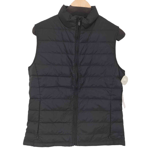 モガ MOGA ジップアップ ナイロン ダウンベスト レディース JPN:3