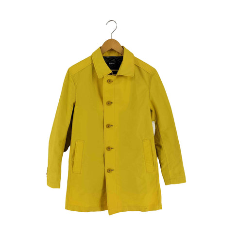 ダナキャランニューヨーク DKNY チンストラップ付き ステンカラーコート メンズ import:L