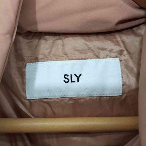 スライ SLY STAND COLLAR PUFFER JACKET 中綿 短丈 ブルゾン レディース JPN:1