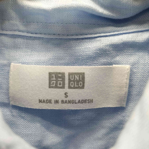 ユニクロ UNIQLO プレミアムリネンシャツ メンズ JPN:S