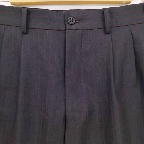 コムデギャルソンオムドゥ COMME des GARCONS HOMME DEUX ストライプ 2タック スラックス メンズ JPN:M