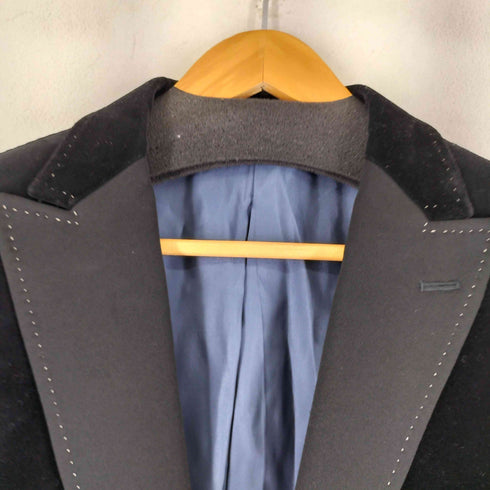 スーツカンパニー THE SUIT COMPANY 1B ベロアテーラードジャケット メンズ JPN:L