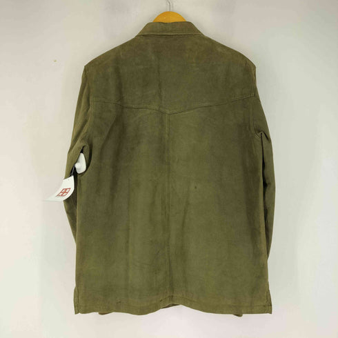 L/S ピッグレザーウエスタンシャツ メンズ import:L